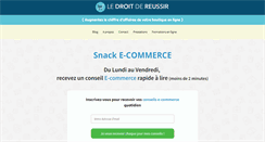 Desktop Screenshot of ledroitdereussir.com