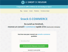 Tablet Screenshot of ledroitdereussir.com